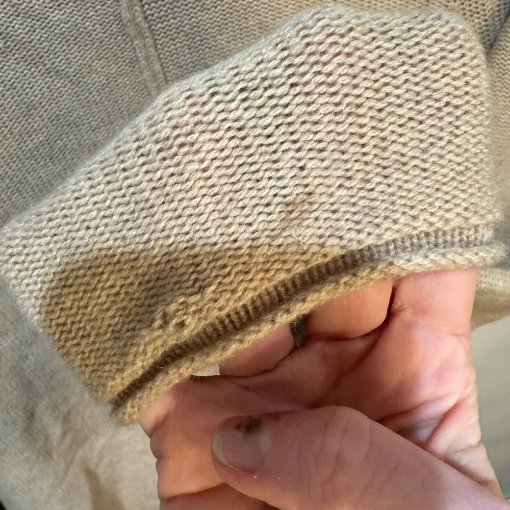 Babaton Beekman Wool Cashmere Open Front Cardigan Size L - Picture 9 of 9